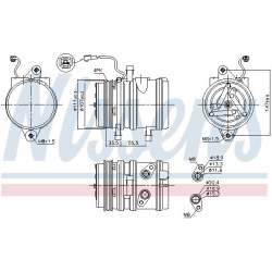  kompresorius, oro kondicionierius <small>** FIRST FIT **</small>