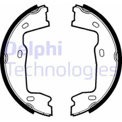  stabdžių trinkelių komplektas, stovėjimo stabdis