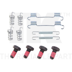  priedų komplektas, stabdžių trinkelės