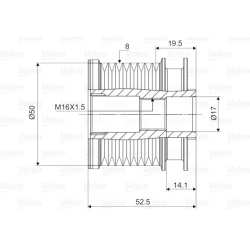  laisvos eigos sankaba, kint. sr. generatorius