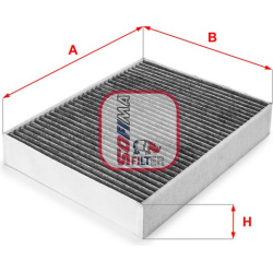 filtras, salono oras