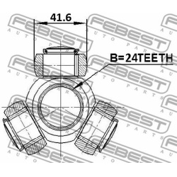  trikojo įvorė, kardaninis velenas