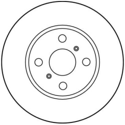  stabdžių diskas (1vnt)