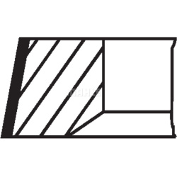  stūmoklio žiedų komplektas