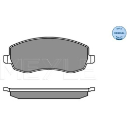  stabdžių trinkelių rinkinys, diskinis stabdys <small>MEYLE-ORIGINAL: True to OE.</small>