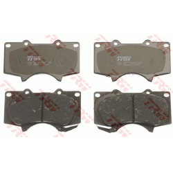  stabdžių trinkelių rinkinys, diskinis stabdys <small>COTEC</small>