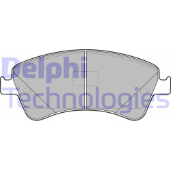  stabdžių trinkelių rinkinys, diskinis stabdys