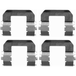  priedų komplektas, diskinių stabdžių trinkelės