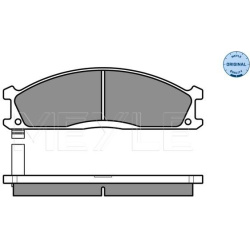  stabdžių trinkelių rinkinys, diskinis stabdys <small>MEYLE-ORIGINAL: True to OE.</small>