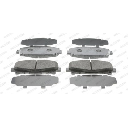  stabdžių trinkelių rinkinys, diskinis stabdys <small>PREMIER ECO FRICTION</small>