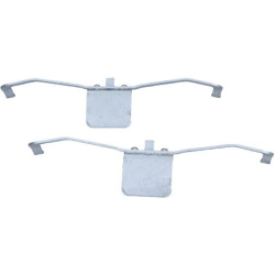  priedų komplektas, diskinių stabdžių trinkelės