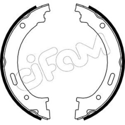  stabdžių trinkelių komplektas, stovėjimo stabdis