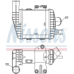  tarpinis suslėgto oro aušintuvas, kompresorius <small>** FIRST FIT **</small>
