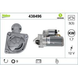  starteris <small>VALEO ORIGINS NEW OE TECHNOLOGY</small>