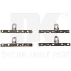  priedų komplektas, diskinių stabdžių trinkelės