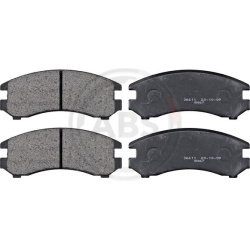  stabdžių trinkelių rinkinys, diskinis stabdys