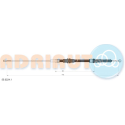  trosas, stovėjimo stabdys