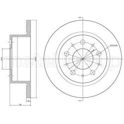  stabdžių diskas (1vnt)
