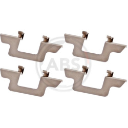  priedų komplektas, diskinių stabdžių trinkelės