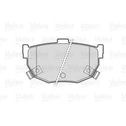  stabdžių trinkelių rinkinys, diskinis stabdys <small>ESSENTIAL</small>