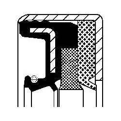  veleno sandariklis, diferencialas