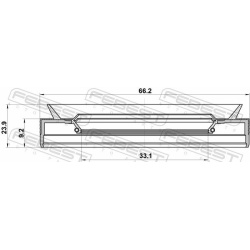  sandariklis, kardaninis velenas