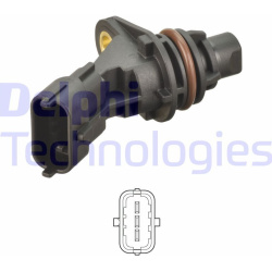  jutiklis, skirstomojo veleno padėtis