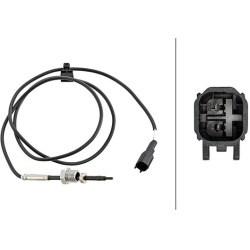  jutiklis, išmetamųjų dujų temperatūra