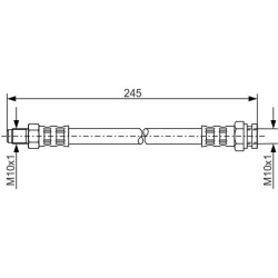  stabdžių žarnelė