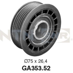  kreipiantysis skriemulys, V formos rumbuotas diržas