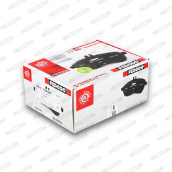  stabdžių trinkelių rinkinys, diskinis stabdys <small>FUSE+ Technology</small>