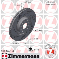  stabdžių diskas (1vnt) <small>BLACK Z</small>