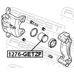  stūmoklis, stabdžių apkaba