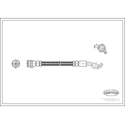  stabdžių žarnelė