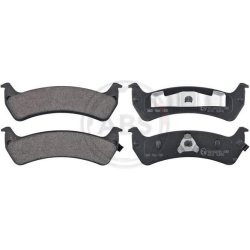  stabdžių trinkelių rinkinys, diskinis stabdys