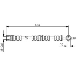  stabdžių žarnelė