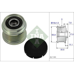  laisvos eigos sankaba, kint. sr. generatorius