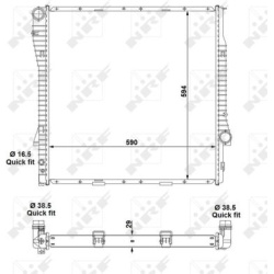  radiatorius, variklio aušinimas
