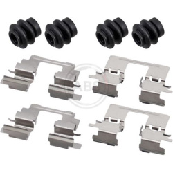  priedų komplektas, diskinių stabdžių trinkelės