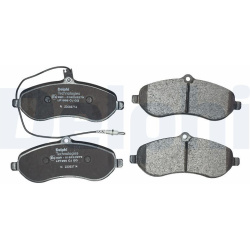  stabdžių trinkelių rinkinys, diskinis stabdys