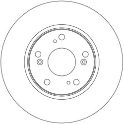  stabdžių diskas (1vnt)