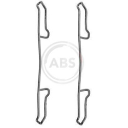  priedų komplektas, diskinių stabdžių trinkelės