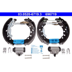  stabdžių trinkelių komplektas <small>Original ATE TopKit</small>