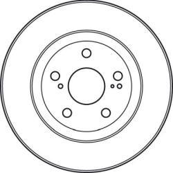  stabdžių diskas (1vnt) <small>TRW SINGLE</small>