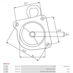  starterio dangtelis, karbiuratorius <small>Brand new AS-PL</small>