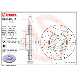  stabdžių diskas (1vnt) <small>XTRA LINE - Xtra</small>