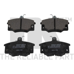  stabdžių trinkelių rinkinys, diskinis stabdys