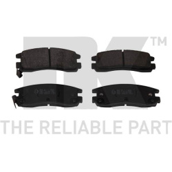  stabdžių trinkelių rinkinys, diskinis stabdys