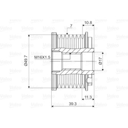  laisvos eigos sankaba, kint. sr. generatorius