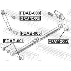  įvorė, amortizatorius